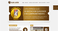 Desktop Screenshot of clairleitao.com.br